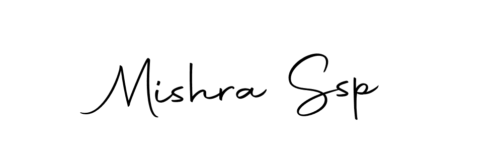 Create a beautiful signature design for name Mishra Ssp. With this signature (Autography-DOLnW) fonts, you can make a handwritten signature for free. Mishra Ssp signature style 10 images and pictures png