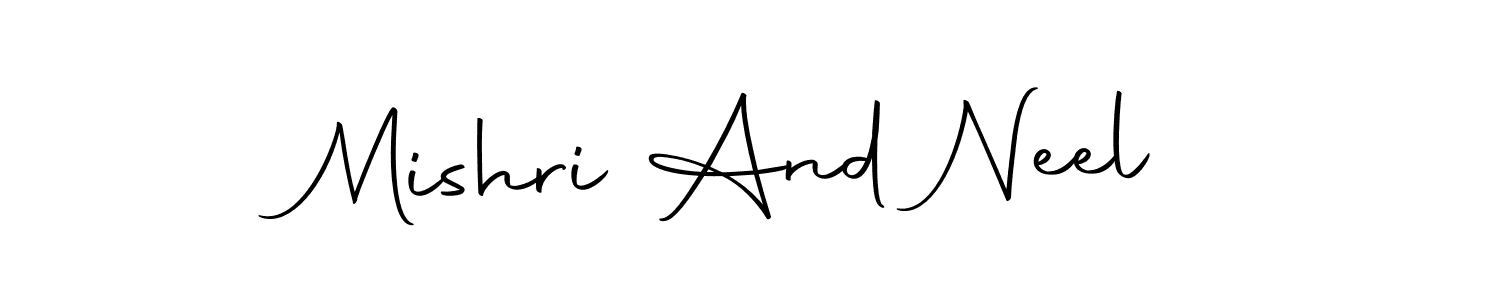 Also we have Mishri And Neel name is the best signature style. Create professional handwritten signature collection using Autography-DOLnW autograph style. Mishri And Neel signature style 10 images and pictures png