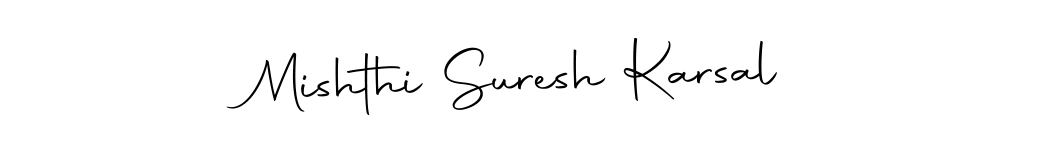 Similarly Autography-DOLnW is the best handwritten signature design. Signature creator online .You can use it as an online autograph creator for name Mishthi Suresh Karsal. Mishthi Suresh Karsal signature style 10 images and pictures png