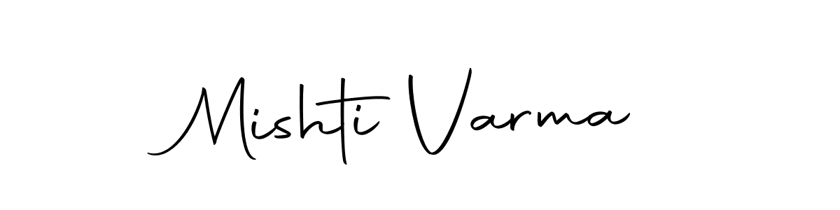 Make a beautiful signature design for name Mishti Varma. Use this online signature maker to create a handwritten signature for free. Mishti Varma signature style 10 images and pictures png