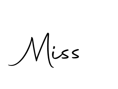 Use a signature maker to create a handwritten signature online. With this signature software, you can design (Autography-DOLnW) your own signature for name Miss. Miss signature style 10 images and pictures png