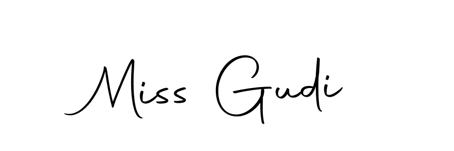 if you are searching for the best signature style for your name Miss Gudi. so please give up your signature search. here we have designed multiple signature styles  using Autography-DOLnW. Miss Gudi signature style 10 images and pictures png