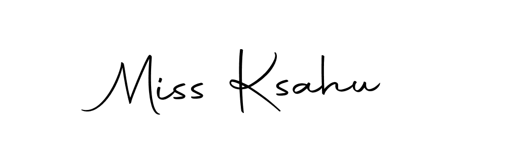 Similarly Autography-DOLnW is the best handwritten signature design. Signature creator online .You can use it as an online autograph creator for name Miss Ksahu. Miss Ksahu signature style 10 images and pictures png