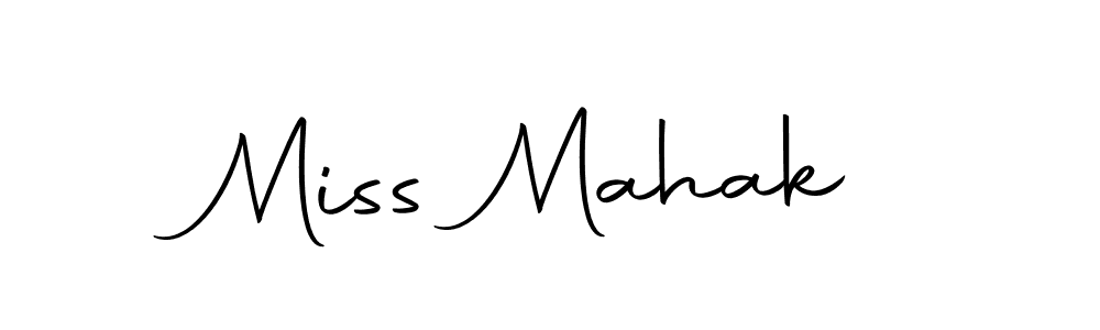 The best way (Autography-DOLnW) to make a short signature is to pick only two or three words in your name. The name Miss Mahak include a total of six letters. For converting this name. Miss Mahak signature style 10 images and pictures png