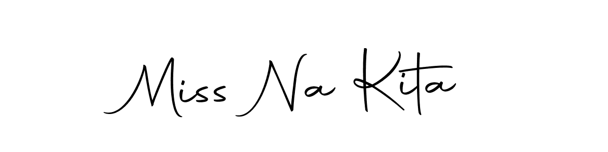 The best way (Autography-DOLnW) to make a short signature is to pick only two or three words in your name. The name Miss Na Kita include a total of six letters. For converting this name. Miss Na Kita signature style 10 images and pictures png