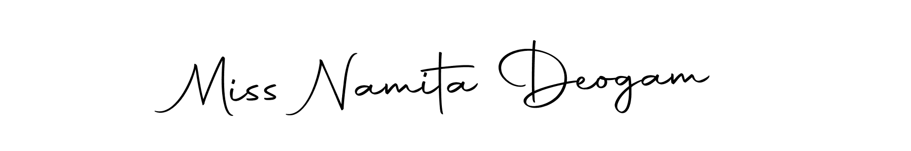 You can use this online signature creator to create a handwritten signature for the name Miss Namita Deogam. This is the best online autograph maker. Miss Namita Deogam signature style 10 images and pictures png