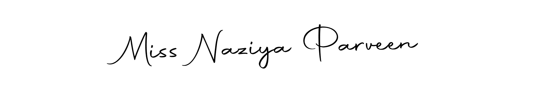 Here are the top 10 professional signature styles for the name Miss Naziya Parveen. These are the best autograph styles you can use for your name. Miss Naziya Parveen signature style 10 images and pictures png