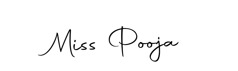 Design your own signature with our free online signature maker. With this signature software, you can create a handwritten (Autography-DOLnW) signature for name Miss Pooja. Miss Pooja signature style 10 images and pictures png