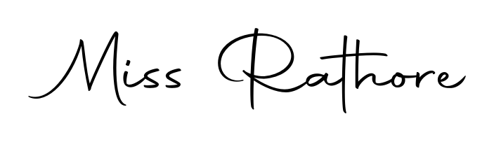 The Autography-DOLnW handwriting style adds charm and authenticity to name Miss Rathore. A wonderful choice for personal thank-you notes. Miss Rathore signature style 10 images and pictures png