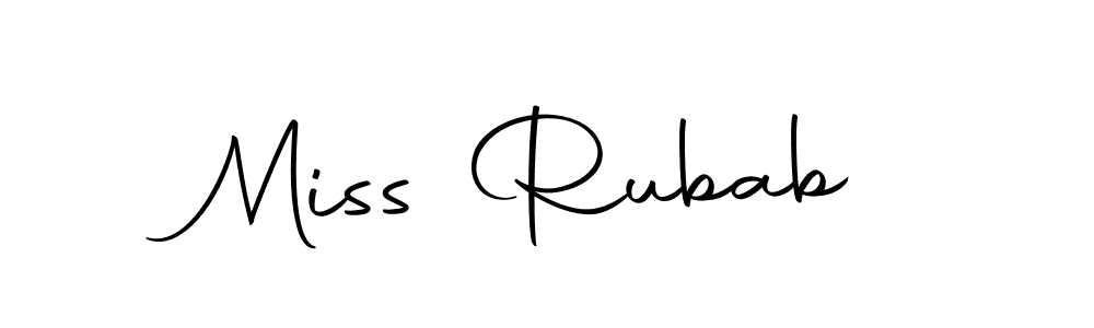 if you are searching for the best signature style for your name Miss Rubab. so please give up your signature search. here we have designed multiple signature styles  using Autography-DOLnW. Miss Rubab signature style 10 images and pictures png