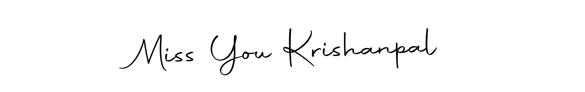 The best way (Autography-DOLnW) to make a short signature is to pick only two or three words in your name. The name Miss You Krishanpal include a total of six letters. For converting this name. Miss You Krishanpal signature style 10 images and pictures png