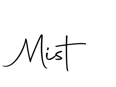 Mist stylish signature style. Best Handwritten Sign (Autography-DOLnW) for my name. Handwritten Signature Collection Ideas for my name Mist. Mist signature style 10 images and pictures png