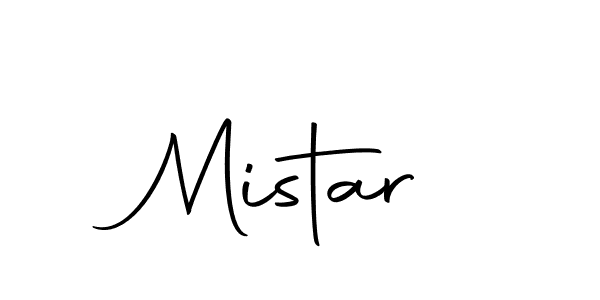 Use a signature maker to create a handwritten signature online. With this signature software, you can design (Autography-DOLnW) your own signature for name Mistar. Mistar signature style 10 images and pictures png