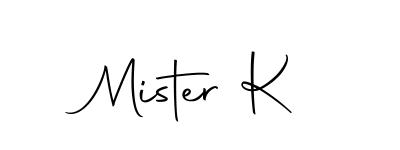 It looks lik you need a new signature style for name Mister K. Design unique handwritten (Autography-DOLnW) signature with our free signature maker in just a few clicks. Mister K signature style 10 images and pictures png