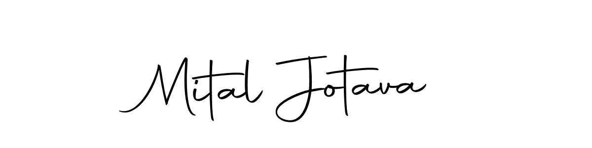 How to make Mital Jotava signature? Autography-DOLnW is a professional autograph style. Create handwritten signature for Mital Jotava name. Mital Jotava signature style 10 images and pictures png