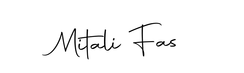 Make a beautiful signature design for name Mitali Fas. With this signature (Autography-DOLnW) style, you can create a handwritten signature for free. Mitali Fas signature style 10 images and pictures png