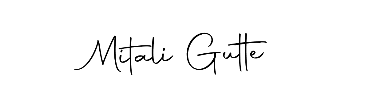 You should practise on your own different ways (Autography-DOLnW) to write your name (Mitali Gutte) in signature. don't let someone else do it for you. Mitali Gutte signature style 10 images and pictures png