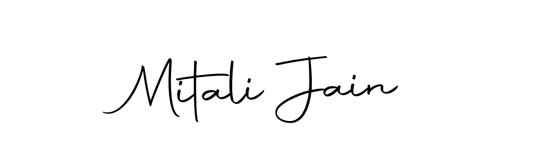 Here are the top 10 professional signature styles for the name Mitali Jain. These are the best autograph styles you can use for your name. Mitali Jain signature style 10 images and pictures png