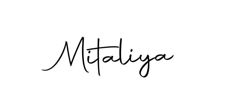 You can use this online signature creator to create a handwritten signature for the name Mitaliya. This is the best online autograph maker. Mitaliya signature style 10 images and pictures png