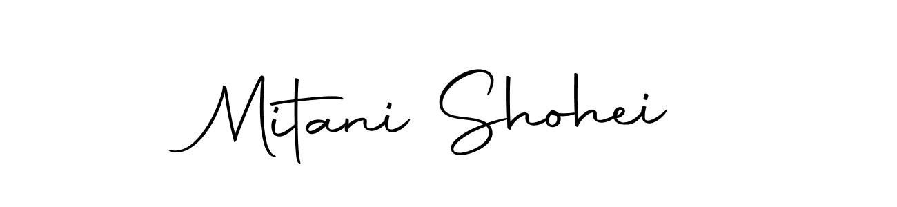 This is the best signature style for the Mitani Shohei name. Also you like these signature font (Autography-DOLnW). Mix name signature. Mitani Shohei signature style 10 images and pictures png