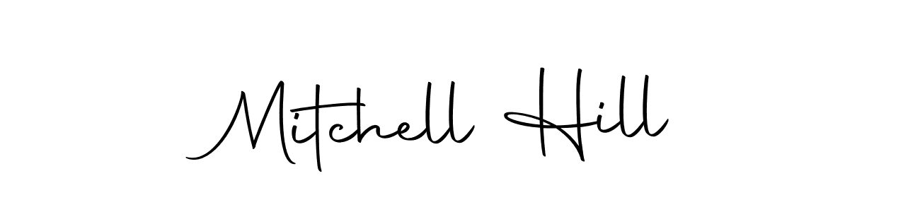 Similarly Autography-DOLnW is the best handwritten signature design. Signature creator online .You can use it as an online autograph creator for name Mitchell Hill. Mitchell Hill signature style 10 images and pictures png