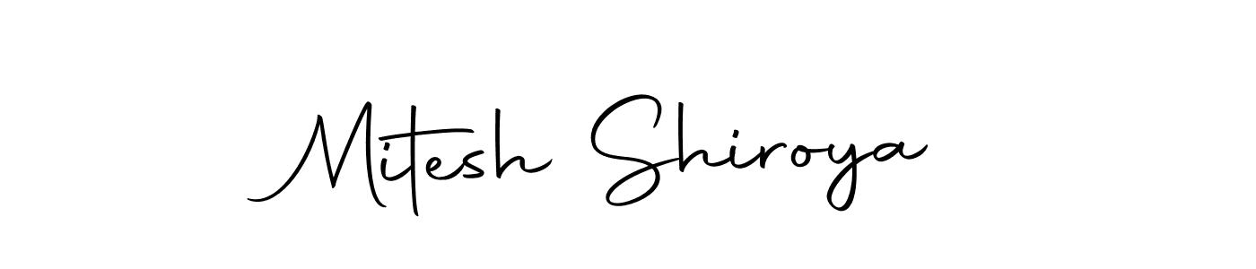 Similarly Autography-DOLnW is the best handwritten signature design. Signature creator online .You can use it as an online autograph creator for name Mitesh Shiroya. Mitesh Shiroya signature style 10 images and pictures png