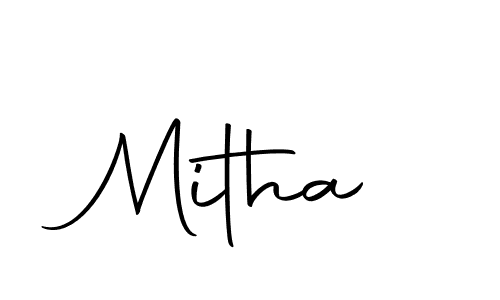 Autography-DOLnW is a professional signature style that is perfect for those who want to add a touch of class to their signature. It is also a great choice for those who want to make their signature more unique. Get Mitha name to fancy signature for free. Mitha signature style 10 images and pictures png