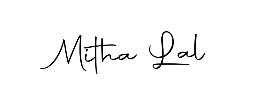 Once you've used our free online signature maker to create your best signature Autography-DOLnW style, it's time to enjoy all of the benefits that Mitha Lal name signing documents. Mitha Lal signature style 10 images and pictures png