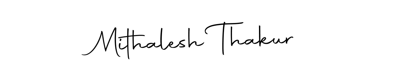 Also we have Mithalesh Thakur name is the best signature style. Create professional handwritten signature collection using Autography-DOLnW autograph style. Mithalesh Thakur signature style 10 images and pictures png