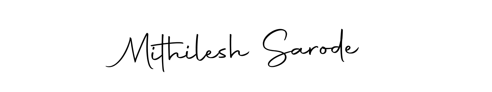 This is the best signature style for the Mithilesh Sarode name. Also you like these signature font (Autography-DOLnW). Mix name signature. Mithilesh Sarode signature style 10 images and pictures png