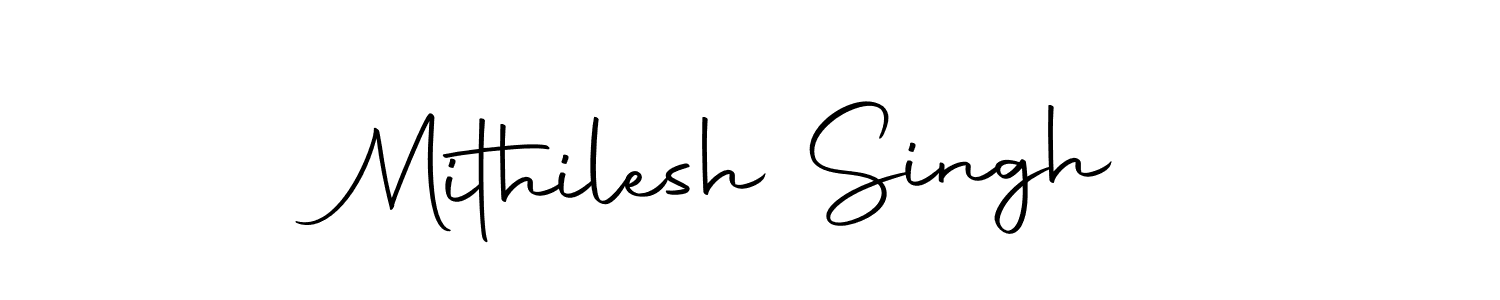 Autography-DOLnW is a professional signature style that is perfect for those who want to add a touch of class to their signature. It is also a great choice for those who want to make their signature more unique. Get Mithilesh Singh name to fancy signature for free. Mithilesh Singh signature style 10 images and pictures png