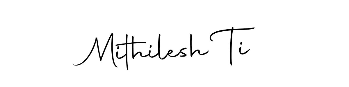 Also You can easily find your signature by using the search form. We will create Mithilesh Ti name handwritten signature images for you free of cost using Autography-DOLnW sign style. Mithilesh Ti signature style 10 images and pictures png
