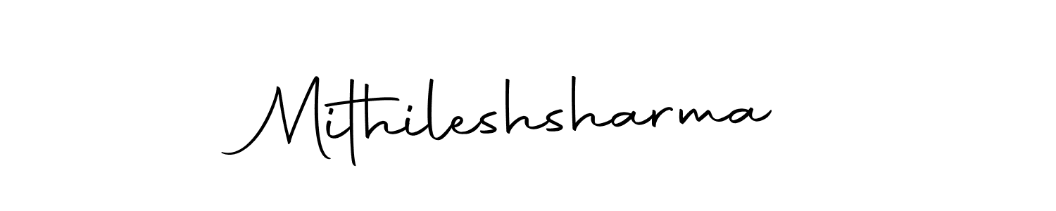 You should practise on your own different ways (Autography-DOLnW) to write your name (Mithileshsharma) in signature. don't let someone else do it for you. Mithileshsharma signature style 10 images and pictures png