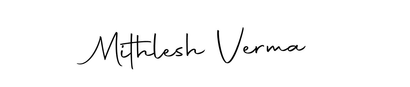 Also we have Mithlesh Verma name is the best signature style. Create professional handwritten signature collection using Autography-DOLnW autograph style. Mithlesh Verma signature style 10 images and pictures png