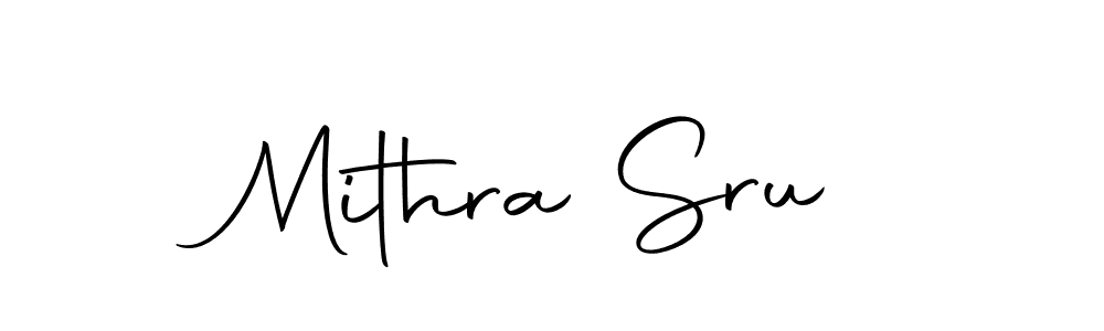 Mithra Sru stylish signature style. Best Handwritten Sign (Autography-DOLnW) for my name. Handwritten Signature Collection Ideas for my name Mithra Sru. Mithra Sru signature style 10 images and pictures png