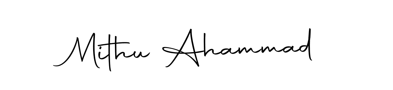 How to make Mithu Ahammad signature? Autography-DOLnW is a professional autograph style. Create handwritten signature for Mithu Ahammad name. Mithu Ahammad signature style 10 images and pictures png