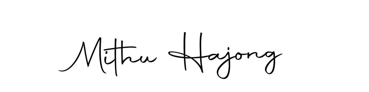You can use this online signature creator to create a handwritten signature for the name Mithu Hajong. This is the best online autograph maker. Mithu Hajong signature style 10 images and pictures png