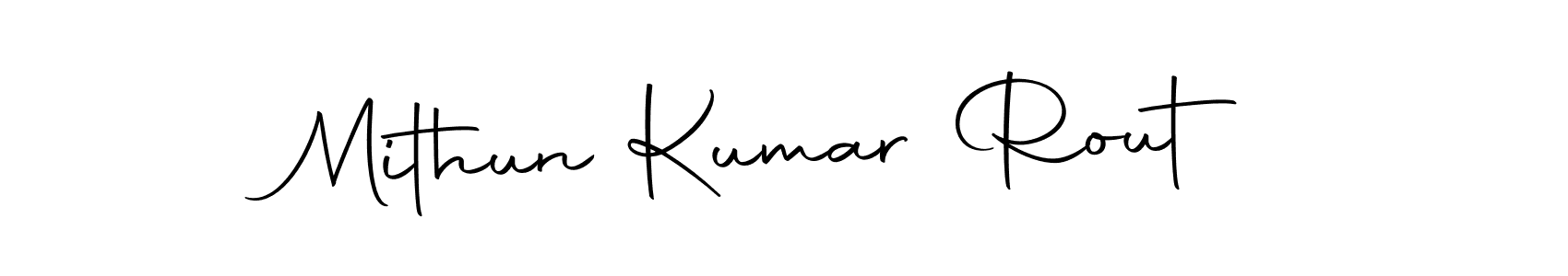 Use a signature maker to create a handwritten signature online. With this signature software, you can design (Autography-DOLnW) your own signature for name Mithun Kumar Rout. Mithun Kumar Rout signature style 10 images and pictures png