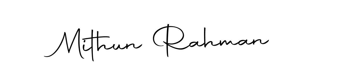 Also we have Mithun Rahman name is the best signature style. Create professional handwritten signature collection using Autography-DOLnW autograph style. Mithun Rahman signature style 10 images and pictures png