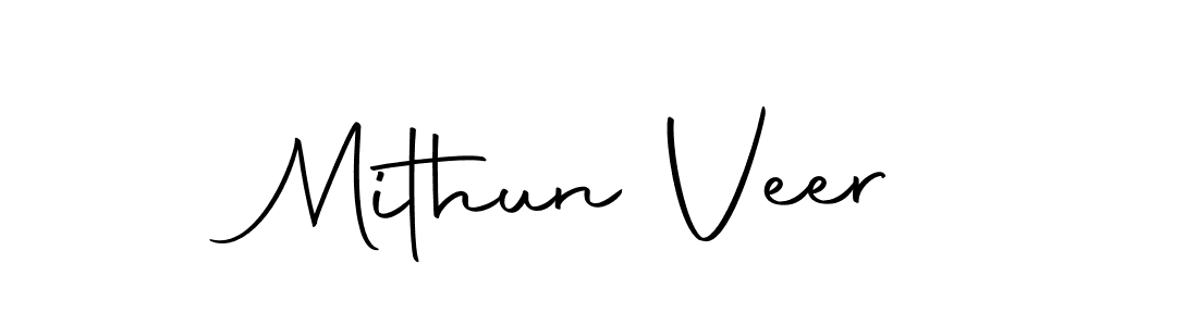 Make a beautiful signature design for name Mithun Veer. With this signature (Autography-DOLnW) style, you can create a handwritten signature for free. Mithun Veer signature style 10 images and pictures png