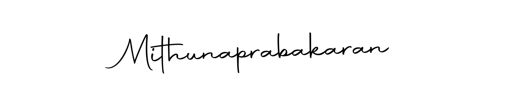 Mithunaprabakaran stylish signature style. Best Handwritten Sign (Autography-DOLnW) for my name. Handwritten Signature Collection Ideas for my name Mithunaprabakaran. Mithunaprabakaran signature style 10 images and pictures png