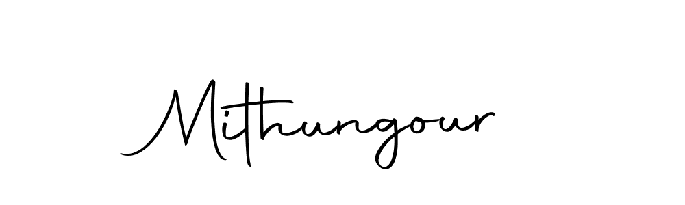 Similarly Autography-DOLnW is the best handwritten signature design. Signature creator online .You can use it as an online autograph creator for name Mithungour. Mithungour signature style 10 images and pictures png
