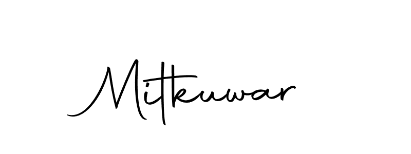 if you are searching for the best signature style for your name Mitkuwar. so please give up your signature search. here we have designed multiple signature styles  using Autography-DOLnW. Mitkuwar signature style 10 images and pictures png