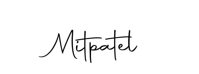 Make a short Mitpatel signature style. Manage your documents anywhere anytime using Autography-DOLnW. Create and add eSignatures, submit forms, share and send files easily. Mitpatel signature style 10 images and pictures png