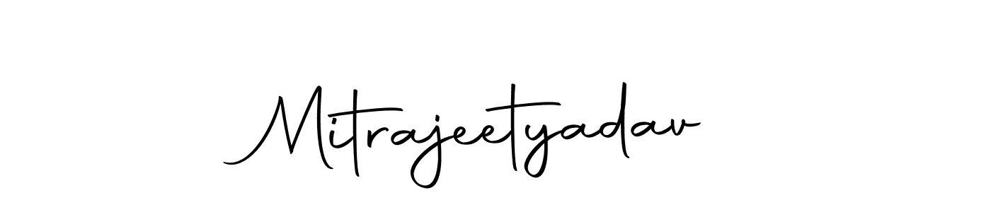 Make a beautiful signature design for name Mitrajeetyadav. With this signature (Autography-DOLnW) style, you can create a handwritten signature for free. Mitrajeetyadav signature style 10 images and pictures png