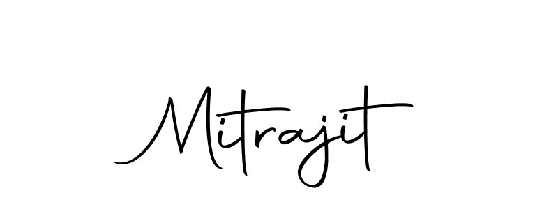 How to make Mitrajit signature? Autography-DOLnW is a professional autograph style. Create handwritten signature for Mitrajit name. Mitrajit signature style 10 images and pictures png
