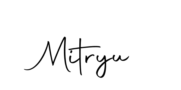 if you are searching for the best signature style for your name Mitryu. so please give up your signature search. here we have designed multiple signature styles  using Autography-DOLnW. Mitryu signature style 10 images and pictures png
