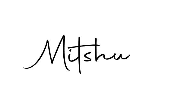 How to make Mitshu name signature. Use Autography-DOLnW style for creating short signs online. This is the latest handwritten sign. Mitshu signature style 10 images and pictures png