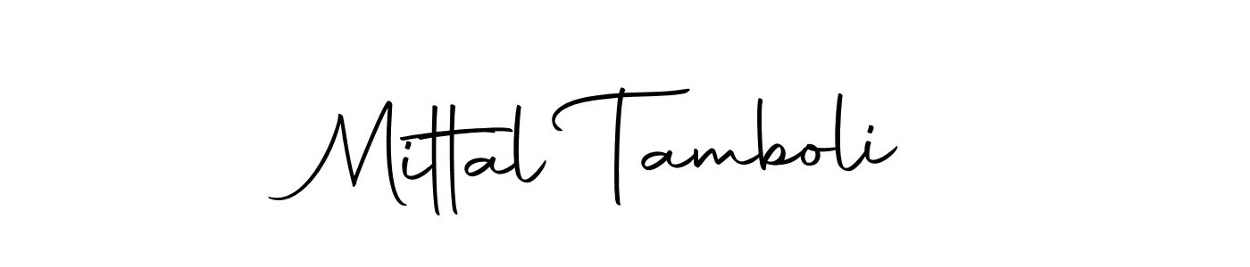 The best way (Autography-DOLnW) to make a short signature is to pick only two or three words in your name. The name Mittal Tamboli include a total of six letters. For converting this name. Mittal Tamboli signature style 10 images and pictures png