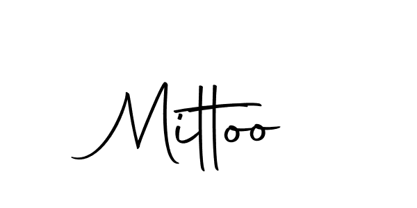 Use a signature maker to create a handwritten signature online. With this signature software, you can design (Autography-DOLnW) your own signature for name Mittoo. Mittoo signature style 10 images and pictures png